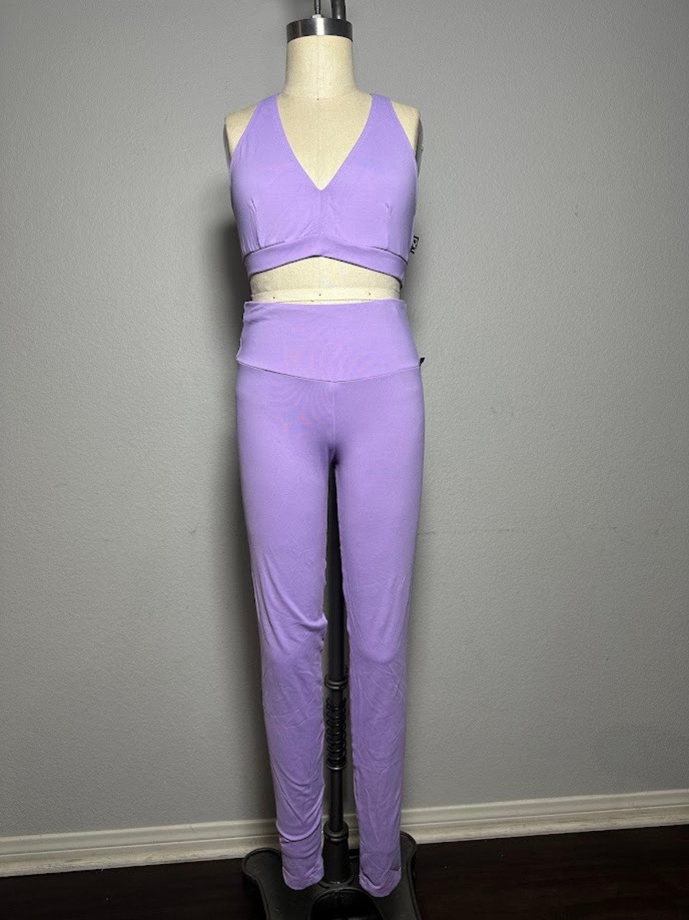 Maristella Citelli Lavender Workout Gym Set Size Small